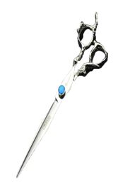 7 inch professional cutting hair scissors for hairdresser high quality Japanese steel sapphire haircut barbershop shears makas2287052