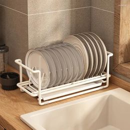 Kitchen Storage Dish Rack Draining Tableware Holders Supplies Organiser Plate Bowl