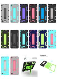 3 in 1 Hybrid Robot Armor Shockproof TPU PC Stand Case For LG Pad 2 3 V498 V495 V496 V520 V521 V525 Amazon Fire 70 2015 2017 HD 89395936