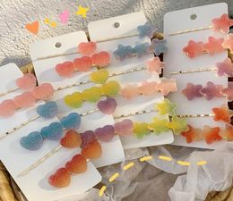 Sweet to Heart Super Dreamy Japanese Girls Fudge Hair Clip Long Clip Cute Hairpin Edge Clip Korean Hair Accessories2557730