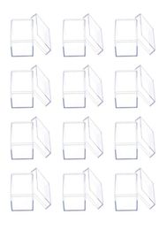 Gift Wrap 12pcs Clear Acrylic Square Cube Candy Box Treat Boxes Containers For Wedding Party Baby Shower Favours Packaging CaseGift5685836