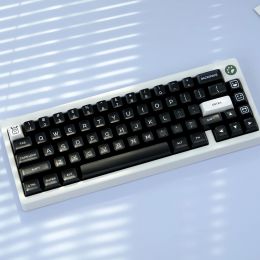 Accessories 1 Set QX SA Profile Clone GMK WOB BOW Keycaps PBT Double Shot Lightproof Key Caps For Customised MX Switch Mechanical Keyboard