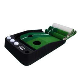 Indoor Golf Putting Trainer Portable Golf Practise Putting Mat Golf Green Putter Trainer 2.5M/3M with/without Return Fairway