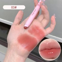 Curved Design Moisturising Lipstick Pen Easy To Colour Smooth Long Lasting Clear Lipgloss Korean Lip Makeup Cosmetics 6 Colours