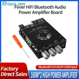 Adapter EGOLDEN ZK1602T Bluetooth Digital Power Amplifier Module TDA7498E High Bass Adjustment Bluetooth Audio Neutral. None log