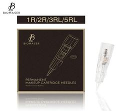 Biomaser Professional Permanent Makeup Cartridge Needles 1R 2R 3RL 5RL Disposable Sterilized Tattoo Pen Machine Needles Tips227a314444631