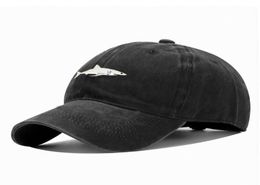 2021 baseball hat washed embroidery peaked cap wild trendy men and women sun protection caps2776981