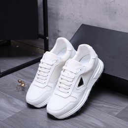 2024 New Fashion Designer white Patent Leather casual shoes for men and women ventilate comfort Leather splice all-match Anti slip Sports shoes DD0412P 38-44 14