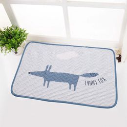 Carpets Korean Style Cotton Quilted Household Small Floor Mat Rug