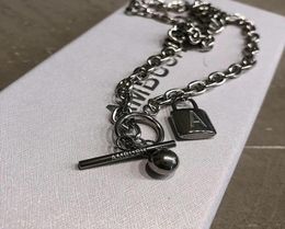2021 New 53cm Titanium Alloy Solid Ambush Key Lock Necklace Men Women Top Version Accessories 795t96954489241652