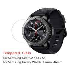 For Samsung Gear S3 S4 S2 Classic Tempered Glass 9H 25D Premium Screen Protector Film For Samsung Galaxy Watch 42mm 46mm7190354