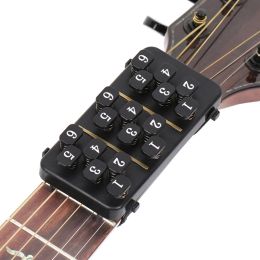 Cables Guitar Chord Trainer with 18 Buttons Guitar Learning Aid Tool for People Whose Fingers Hurt From Guitar Strings
