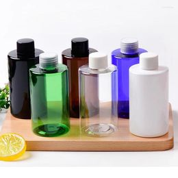 Storage Bottles 30pcs 200ml Empty White Black PET Plastic With Screw Cap For Shampoo Liquid Soap Shower Gel Cosmetic Container
