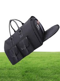 carry on garment bag Garment Suitcase Pack Foldable Travel Bag for Men Laptop Tote luggage handbag Large capacity business bag7975759