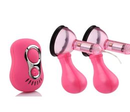 7 frequency vibrating nipple sucker electro vibrator massage stimulator enlargement breast pump sex toys for woman vibrators2374152