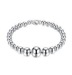High grade 925 sterling silver Size piece prayer beads jewelry set DFMSS080 brand new Factory direct 925 silver necklace bracelet3365333