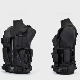 Breathable SWAT Molle Tactical Vest Military Combat Armor Vests Security Hunting Army Outdoor CS Game Airsoft Training Jacket 240430