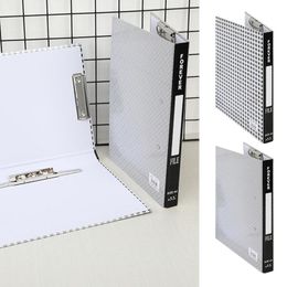 A4 Paper Binder File Folders Office Strong Double hole Quick Clip Document Organiser College School Supplies For Home Wedding