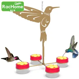 Other Bird Supplies Garden Yard Decoration Outdoors Hanging Hummingbird Feeder Mini Flower-shaped Humming Feeding Devices