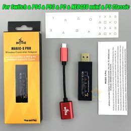 Accessories Wholesales MayFlash MAGICS PRO Wireless Controller Adapter for Nintend Switch/for PS4/for PS3/for NEOGEO mini/for PS Classic