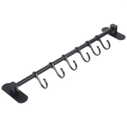 Kitchen Storage Utensil Rack Gadget Holder Kitchenware Wall Hook Aluminum Alloy Cup Hangers