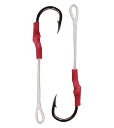 50pcs 10827 Jig Assist Fishing Hooks Jigging Assist Bait Fishing Hook With PE Line Size 101008509756
