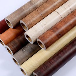 Wood Grain Peel And Stick Wallpaper, Self-Adhesive Flooring, Waterproof, mould proof Floor Tiles, Anti-Slip