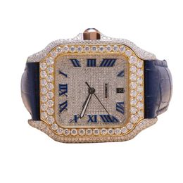 Luxury Looking Fully Watch Iced Out For Men woman Top craftsmanship Unique And Expensive Mosang diamond 1 1 5A Watchs For Hip Hop Industrial luxurious 5128