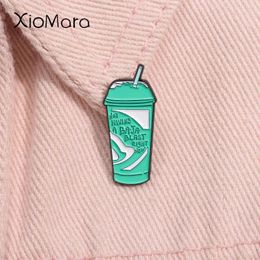 Brooches Not Having A Baja Blast Right Now Enamel Pin Creative Drink Metal Brooch Lapel Backpack Badge Jewelry Gifts Accessories