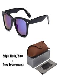 Classic Men women Sunglasses Mens Brand Designer sun glasses Unisex Eyewear Male Oculos 8 Colors To Choose with brwon cases9857882