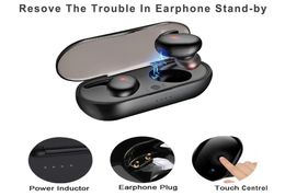 Y30 TWS bluetooth 50 earphones Mini Wireless Earbuds Touch Control Sport in Ear Stereo Cordless Headset for cellphones5791268