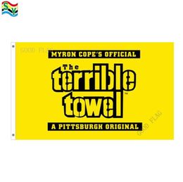 Terrible towel flags banner Size 3x5FT 90150cm with metal grommetOutdoor Flag9218887