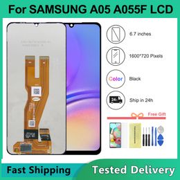 6.7" New For Samsung A05 A055 LCD Display Touch Screen Digitizer Replacement For Samsung A055F A055M SM-A055F/DS LCD