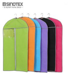 Whole 1 PCS Multicolor Musthave Home Zippered Garment Bag Clothes Suits Dust Cover Dust Bags Storage Protector16084537