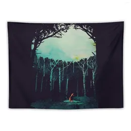 Tapestries Deep In The Forest Tapestry Bedroom Room Decor Cute Hanging Wall Aesthetic