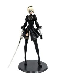 28CM Anime Game NieR Automata 2b YoRHa No2 Type B Action Figure PVC Collection Model Toys Brinquedos X05033332436