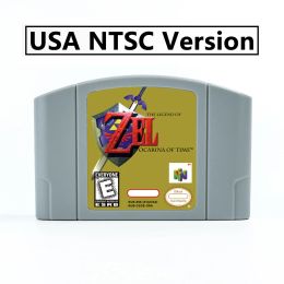 Accessories The Legend of Zeldaed Ocarina of Time or Ocarina of Time Master Quest 64 Bit Game Cartridge USA Version NTSC Format For N64