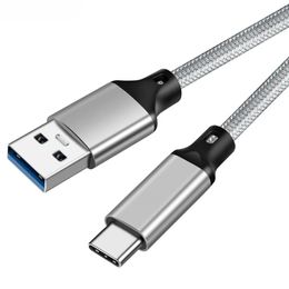 new 2024 USB3.2 10Gbps Cable USB A to USB C 3.2 Gen2 Data Transfer Cord Cable SSD Hard Disk Cable 3A 60W Quick Charge 3.0 Charge Cable for