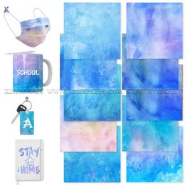 Window Stickers XFX Infusible Watercolor Transfer Ink Sheet 1 Pcs 12x12 In Pink Sublimation Infusable For Mug Press T-Shirts