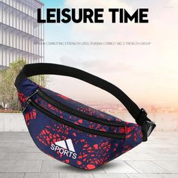 Storage Bags Fashion Casual Sports Belt Bag Women Travel Chest Shoulder Fanny Pack Phone Purse Organising