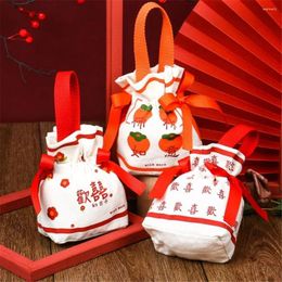 Gift Wrap Chinese Blessing Bag Wedding Storage Pouches Organiser Festivel Supplies Year Candy Spring Festival Cloth
