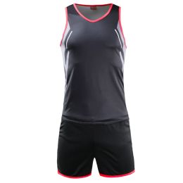 Shorts Sports Running Suits Men Sprint Vest And Shorts Quick Dry Prints Outdoor Marathon Uniform High Quality Track And Field Sets