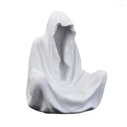 Candle Holders European Resin Ghost Wizard Figurine Holder Home Restaurant Ornaments