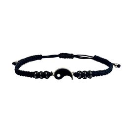 Yin Yang Tai Chi Rope Bracelet Chinese Traditional Best Charm Style Friendship Bracelet Girlfriend Boyfriend Friends Adjust T2N9