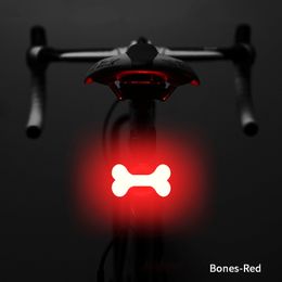 Multi Lighting Modes Light USB Charge Led Bike Light Flash Tail Lights for Mountains Bike Seatpost
