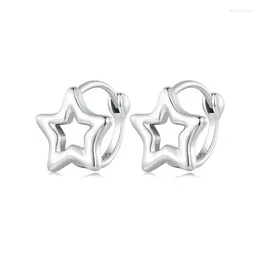 Stud Earrings Self Product 925 Sterling Silver Charms Five-Pointed Star Jewelry For Women Christmas Gift Party Travel Free