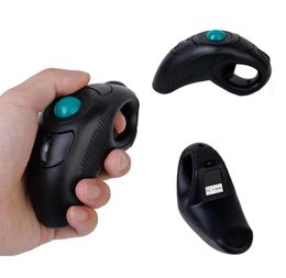 walker Wireless 24G Handheld Trackball Mouse Finger Mause with Laser Pointer For PPT Presentation250o8467630
