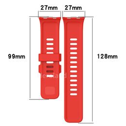 Watchband For Redmi watch 4 Strap Band Smart Wriststrap For Xiaomi Mi Band 8 Pro Wristband silicone Bracelet Belt Accessories