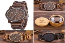 Watch Uwood Man Wooden Bracelet Japanese Fashion Quartz Men 2020184i3926226
