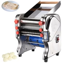 Makers Electric Noodle Press Machine Fresh Pasta Making Dough Roller Stainless Steel Dumpling Skin Maker Kneading Machine